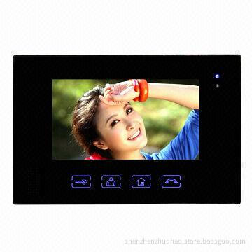 Multiple apartment video door phone intercom system for buildings